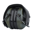 Тактичні навушники з активним шумоподаленням Earmor M30-FG. Foliage Green - зображення 4