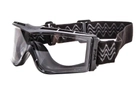 Армійські тактичні окуляри Bolle X1000 з прозорими лінзами з панорамним полем зору. - зображення 2