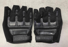 Перчатки тактические Безпальцеві, цвет черный, размер M - изображение 1