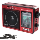 Портативний радіоприймач Golon RX-006 AM/SW/FM з можливістю відтворення USB/microCD Red