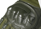 Перчатки тактические Primo Profi полнопалые, сенсорные, размер L - Army Green - изображение 5
