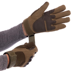 Тактичні рукавички, військові рукавички, багатоцільові рукавички Розмір M Оливкові BC-4623 - зображення 3