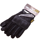 Тактические перчатки с усиленым протектором , военные перчатки, перчатки многоцелевые Размер XL Черные BC-4923 - изображение 6