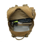 Рюкзак тактический Atak Хаки 55 л с подсумками системы Molle - изображение 8