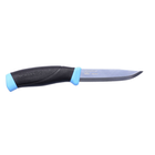 Нож Morakniv Companion Blue нержавеющая сталь голубой - изображение 2