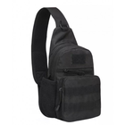 Тактическая, штурмовая, военная, городская сумка Protector Plus X216 A14, черная - изображение 1
