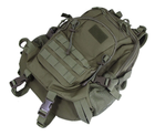 Рюкзак тактический военный Camo Military Gear Caiman 35 л оливковый - изображение 11
