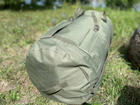 Сумка баул-рюкзак 120 л 82*42 см влагозащитный тактический армейский военный Олива - изображение 6