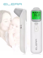 Безконтактний термометр ELERA (TH600) для дітей та дорослих , з функцією вимірювання температури побутових предметів (310171038 - 3261) - зображення 6