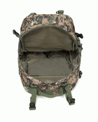 Рюкзак тактичний армійський камуфляжний піксельний коричнево-зелений 56 літрів із сумочками - зображення 7