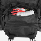 Рюкзак армійський тактичний Kryptek Python чорний 56 літрів із сумочками - зображення 9