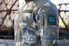 Кофта флисовая тактическа армейская мужская мультикам на молнии с защитой плечей и локтей MAX-SV - 8105 XL - изображение 4