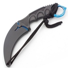 Нож керамбит CS GO, синий - изображение 2