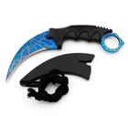Нож керамбит CS GO, синий - изображение 3