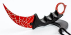 Нож керамбит CS GO, красный - изображение 5
