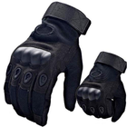 Тактические перчатки полнопалые Oakley черные размер XL (11718) - изображение 4