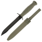 Нож с Пилой Glock FM81 Олива (12183) - изображение 4