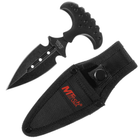 Метательный Нож Master Cutlery Push Dagger 5,47 "Stonewashed Black (MT-20-41BK) - изображение 5