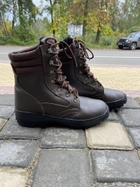 Берці зимові , взуття для військових KROK BЗ2, 43 розмір, коричневі, 01.43 - зображення 6