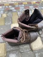 Берці зимові , взуття для військових KROK BЗ2, 40 розмір, коричневі, 01.40 - зображення 4