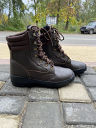 Берцы зимние , обувь для военных KROK BЗ2, 40 размер, коричневые, 01.40 - изображение 6