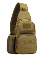 Маленький армійський рюкзак Захисник 127 хакі - зображення 1