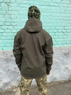 Військова куртка тактична утеплена Софт Шелл Хакі (Єврозима) 56-58(3XL-4XL) - зображення 6