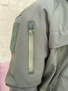 Військова куртка тактична утеплена Софт Шелл Хакі (Єврозима) 44-46(XS-S) - зображення 7