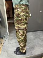 Штаны тактические софтшелл с флисом Special, размер XXL, Мультикам, утепленные штаны для военных - изображение 4