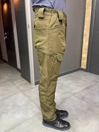 Штаны зимние тактические софтшелл флисовые Single Sword, размер XXL, Оливковые, утепленные брюки для военных - изображение 2