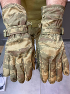 Перчатки тактические пальцевые, утепленные, Камуфляж, размер XL - изображение 1