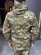Куртка тактична Special, Softshell, Мультикам, розмір XXL, демісезонна флісова куртка для військових софтшел - зображення 9