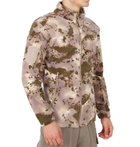 Тепла зимова тактична флісова армійська кофта для військових зсу M зелений камуфляж - зображення 4