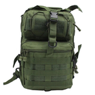 Сумка-рюкзак тактична військова A92 800D, олива - зображення 1