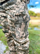 Зимние тактические штаны Grin пиксель военные 46 размер - изображение 3