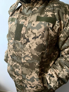 Куртка-бушлат военная Grin Пиксель ВСУ плащевка 54 размер - изображение 5
