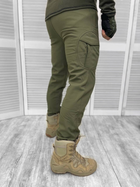 Тактичні штани Soft Shell Olive Elite XL - зображення 3