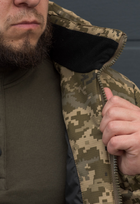 Куртка тактична зимова на блискавці з капюшоном XL polk pixel - зображення 10