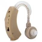 Слуховой аппарат Xingma XM-909E заушной Усилитель слуха Полный комплект Бежевый (02681) - изображение 3