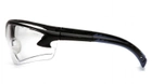 Спортивные очки с баллистическим стандартом защиты Pyramex Venture-3 (clear) Anti-Fog, прозрачные - изображение 3