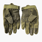 Военные перчатки с защитой костяшек ReFire Gear для сенсорных экранов XL хаки - изображение 3