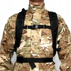 Рюкзак тактичний військовий Camo Military Gear Pl-as-bp-kp-t Assault 25л чорний - зображення 3