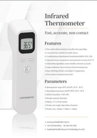 Безконтактний інфрачервоний термометр LANDWIND Medical Health LW FT118 (Non Contact Thermometer) високоточний - зображення 7