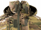 Утепленная зимняя куртка Камуфляж L - изображение 8