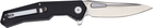 Ніж Artisan Cutlery Zumwalt SW, D2, G10 Flat Black (1808P-BKF) - зображення 2