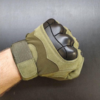 Тактичні рукавички повнопалі розмір XL Олива - зображення 2