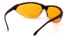 Универсальные очки защитные открытые Pyramex Rendezvous (orange) оранжевые - изображение 4