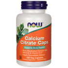 Цитрат кальция (Calcium Citrate), Now Foods, 120 капсул (NOW-01235)