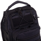 Рюкзак тактический (Сумка-слинг) с одной лямкой SILVER KNIGHT TY-098 7 л черный - изображение 9