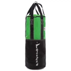 Чехол боксерского мешка Цилиндрический FAIRTEX HB3 Материал: Полиуретан (PU) Габаритные размеры: высота -80 см, диаметр - 40 Цвет: Зеленый-черный